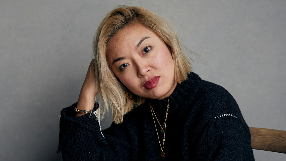 Writer/director Cathy Yan poses for a portrait to promote the film, “Dead Pigs”, at the Music Lodge during the Sundance Film Festival on Saturday, Jan. 20, 2018, in Park City, Utah. (Photo by Taylor Jewell/Invision/AP)