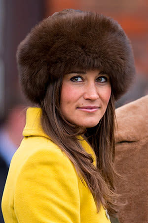 <p>Pippa's fur hat certainly made a statement at Cheltenham this year, but we're not sure it's the right one.</p>