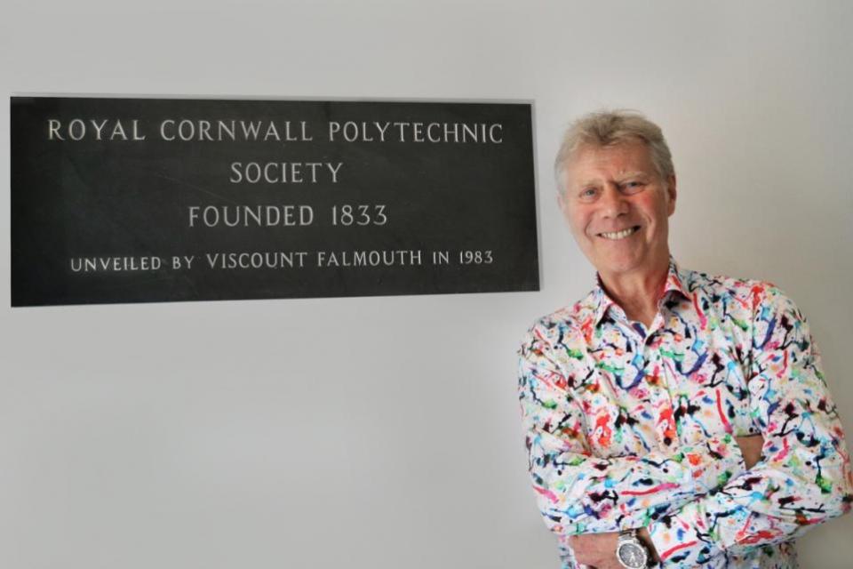 Falmouth Packet: It is the brainchild of The Poly president Alan Cummings