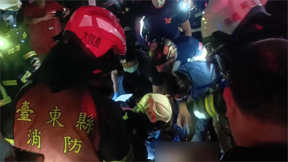 台東火鍋店深夜火警　老闆夫婦受困1傷1命危