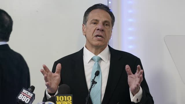 Former New York Gov. Andrew Cuomo.