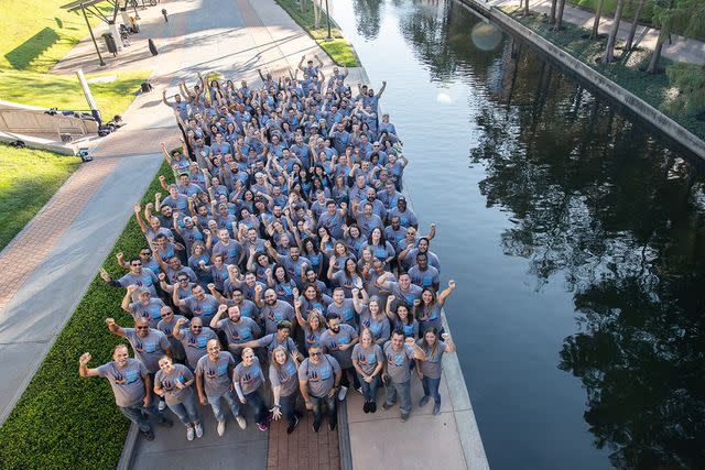 <p>DAVID BARRON/Barron & Barron Photography</p> Venterra team leaders at a recent Venterra Leadership Conference