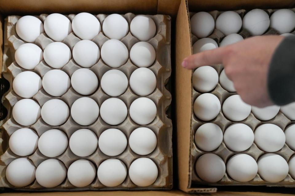 Anyone going to buy a dozen eggs these days will have to be ready to pay up because the lingering bird flu outbreak, combined with soaring feed, fuel and labor costs, has driven prices up significantly.