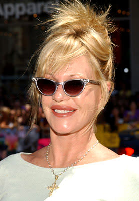 Melanie Griffith at the LA premiere of Warner Bros. Pictures' Charlie and the Chocolate Factory