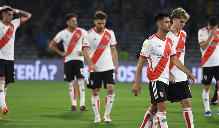 La frustración de Pity Martínez y Colidio; River no lo puede creer: no pudo ganar en los 90 minutos ni tampoco convertir en los penales