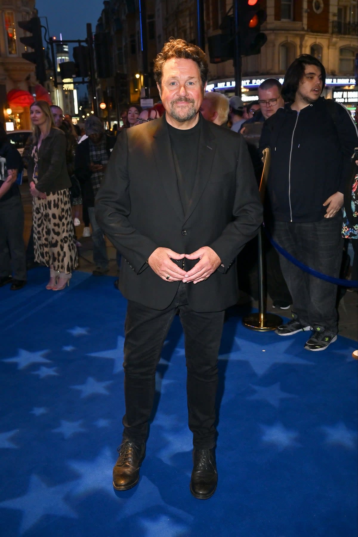 Michael Hall pictured at The Gielgud Theatre in October (Dave Benett)