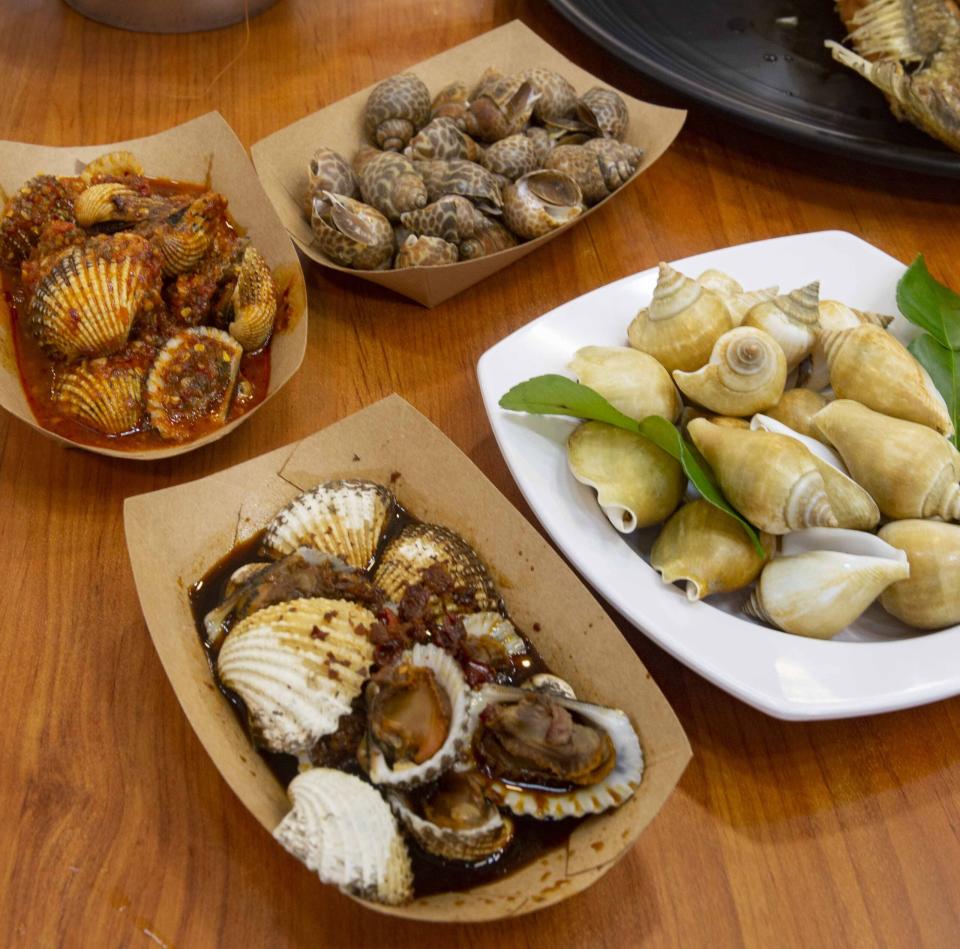 11 Seafood Places - Shells and Conch