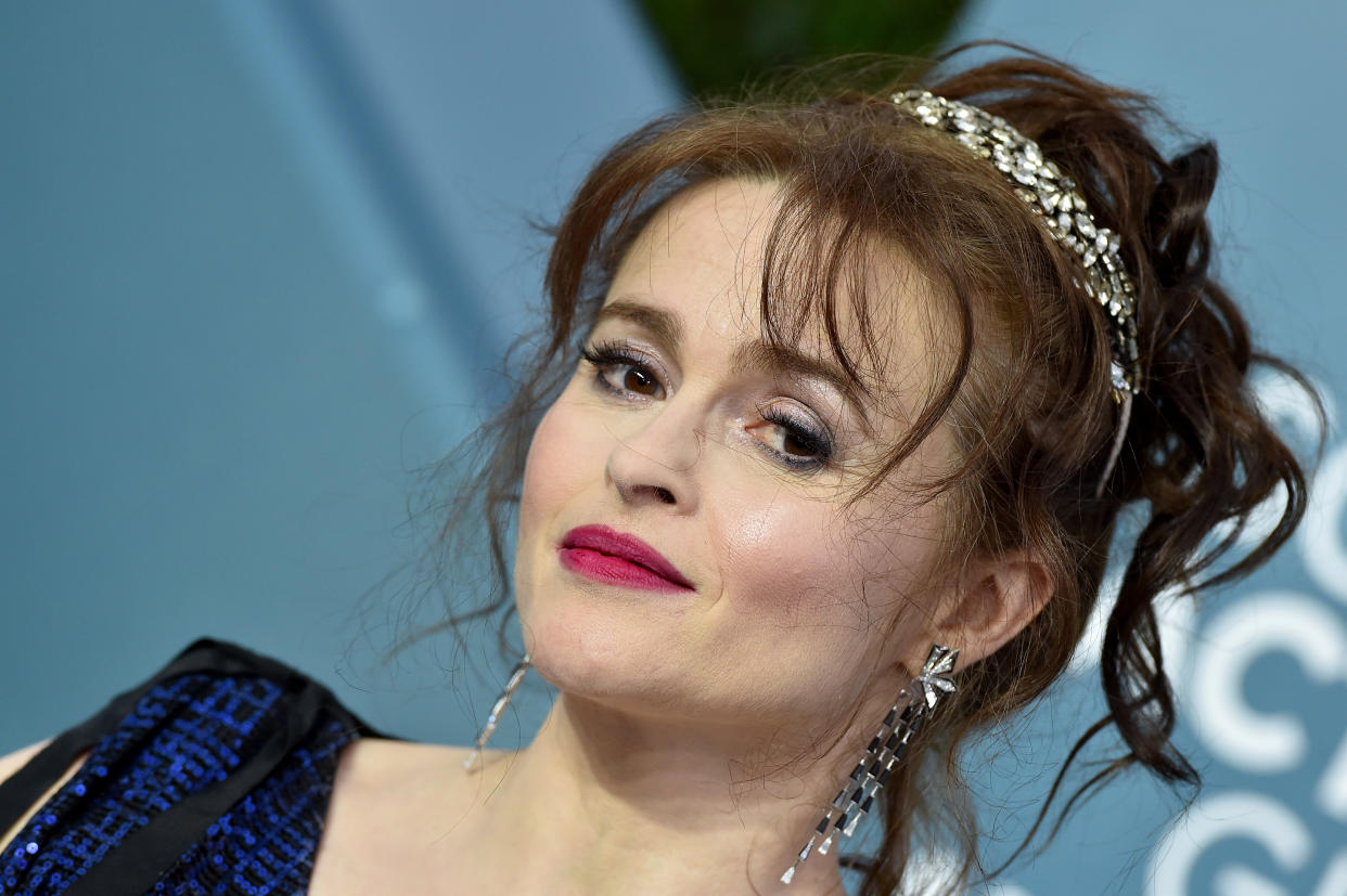 Helena Bonham Carter opens up about aging. (Photo: Axelle/Bauer-Griffin/FilmMagic)