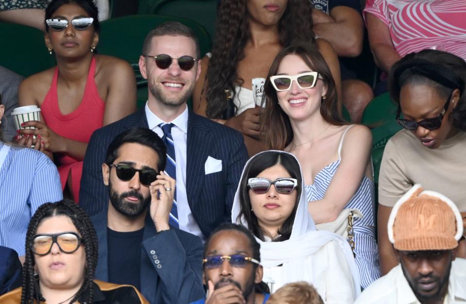 celebrity sightings at wimbledon 2023 day 7