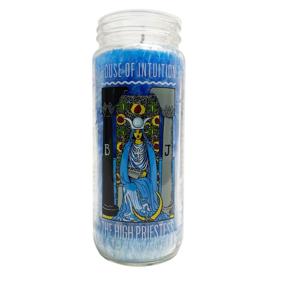 <p><a href="https://go.redirectingat.com?id=74968X1596630&url=https%3A%2F%2Fhouseofintuitionla.com%2Fproducts%2Fthe-high-priestess-major-arcana-candle%3F_pos%3D3%26_sid%3D65c5ca2ba%26_ss%3Dr&sref=https%3A%2F%2F" rel="nofollow noopener" target="_blank" data-ylk="slk:Shop Now;elm:context_link;itc:0;sec:content-canvas" class="link ">Shop Now</a></p><p>The High Priestess Major Arcana Candle</p><p>houseofintuitionla.com</p><p>$22.00</p>