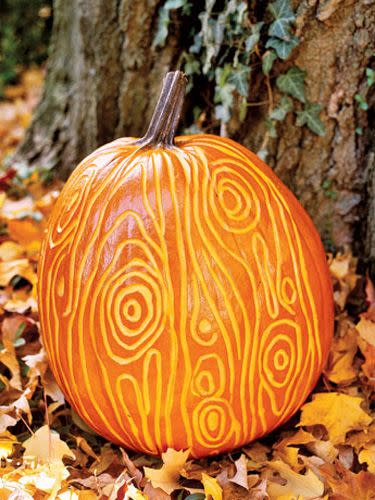 52) Wood Grain Pumpkin