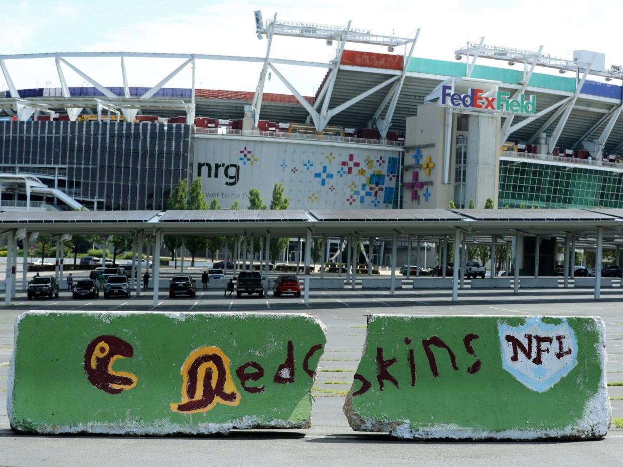 The Washington Redskins will be renamed with a new logo set to be drawn up: Getty