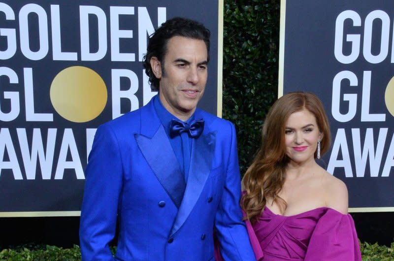 Sacha Baron Cohen and Isla Fisher have filed for divorce. File Photo by Jim Ruymen/UPI