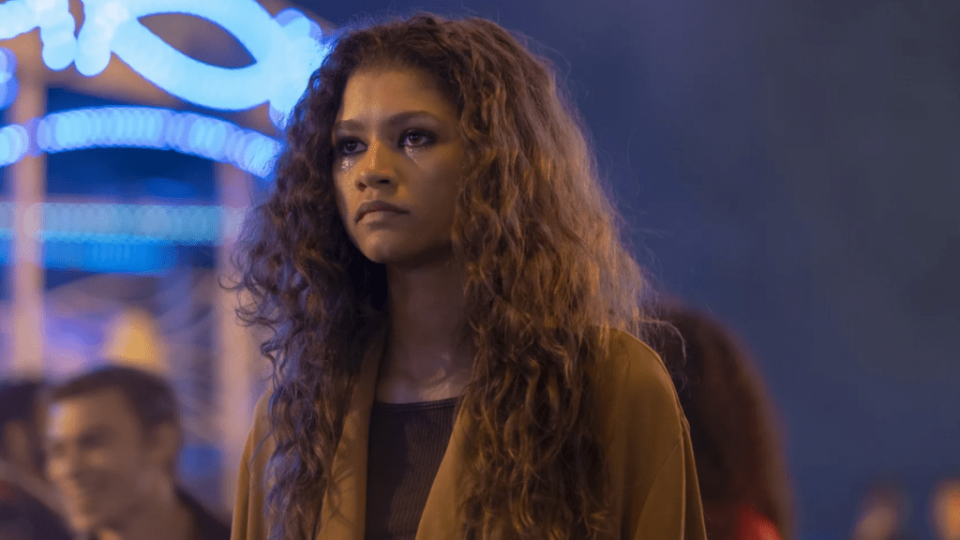 Zendaya in "Euphoria" (HBO