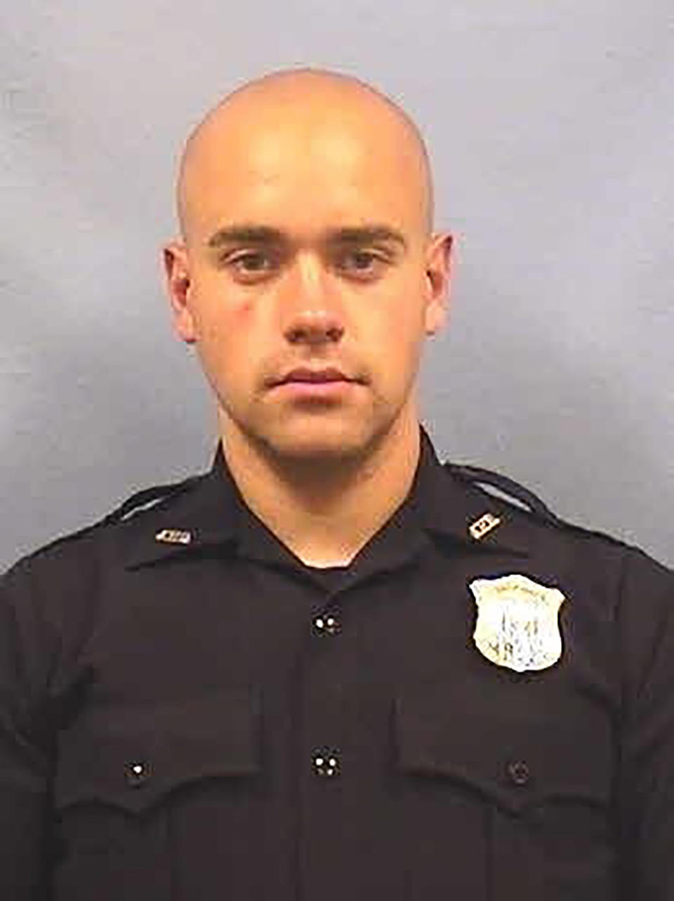 This undated photo provided by the Atlanta Police Department shows Officer Garrett Rolfe. Rolfe was fired following the fatal shooting of a black man and another officer was placed on administrative duty, the police department announced early Sunday, June 14, 2020. (Atlanta Police Department via AP)
