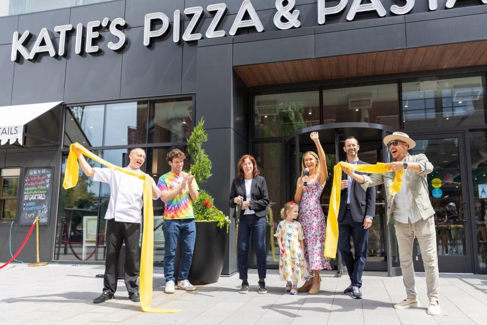 Katie’s Pizza & Pasta Osteria opened in May at Ballpark Village in St. Louis, just steps away from Busch Stadium.