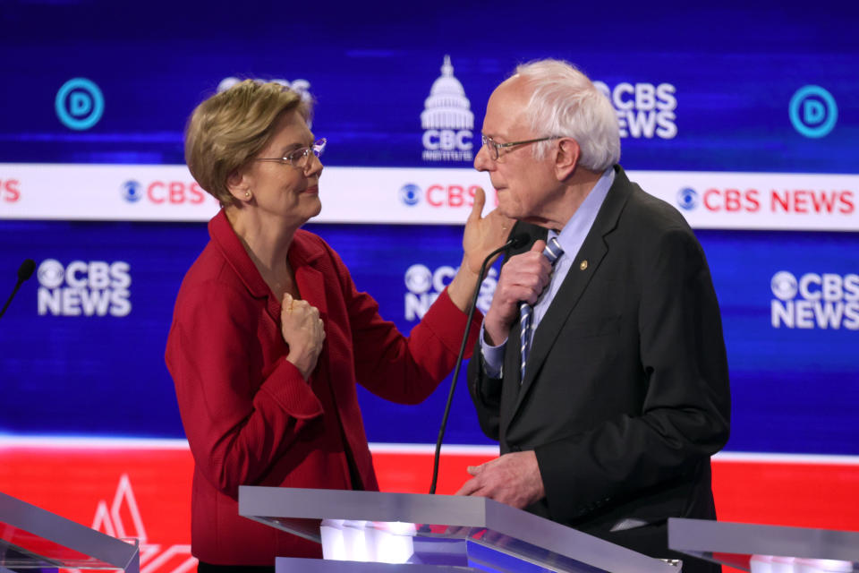 Democratic Presidential Candidates Debate In Charleston Ahead Of SC Primary