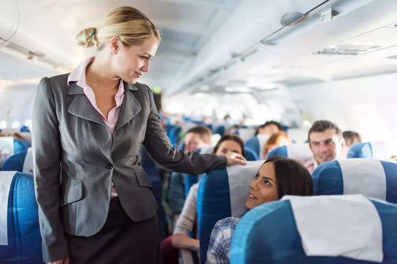 A flight attendant has shared some valuable advice on what to wear on a plane, file image