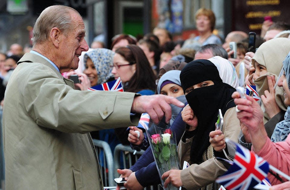 Prince Philip visits Newcastle