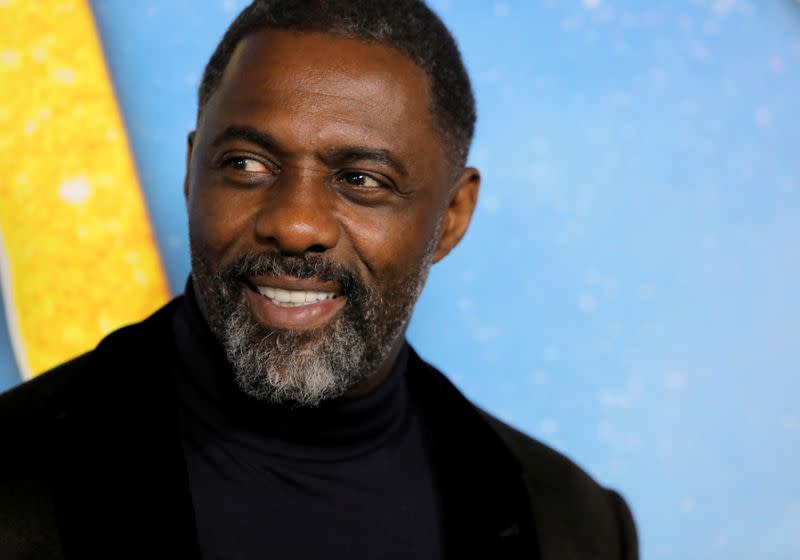 FILE PHOTO: Actor Idris Elba arrives for the world premiere of the movie "Cats" in Manhattan, New York