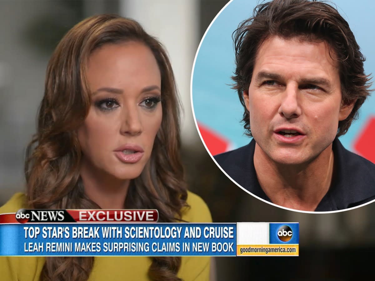 leah remini on tom cruise scientology ABC 2020