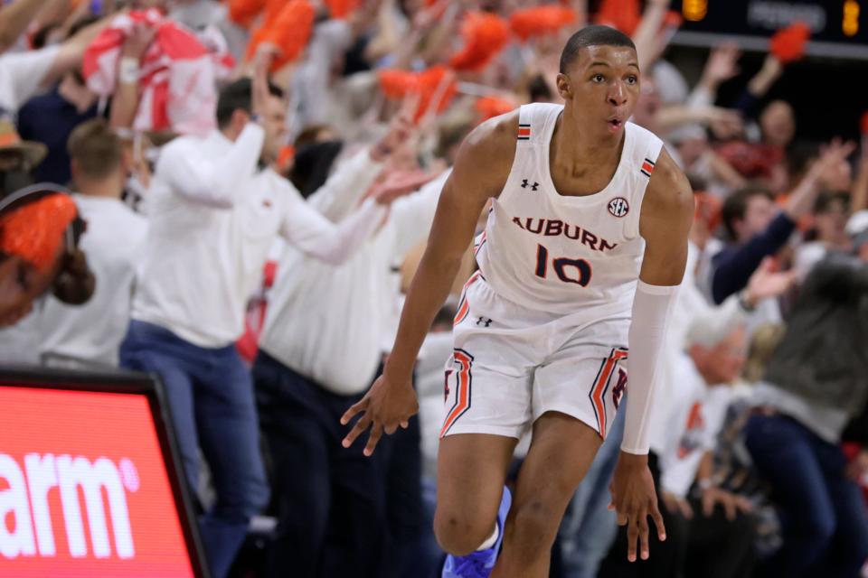 Auburn forward Jabari Smith is projected by some to go No. 1 overall to the Orlando Magic.