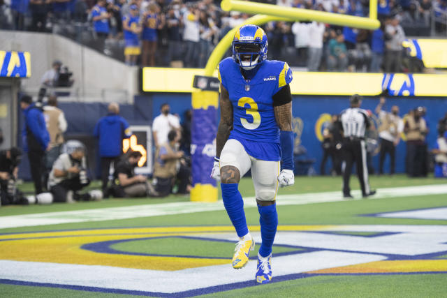 Rams' Odell Beckham Jr hauls in 54-yard TD, his first of the season