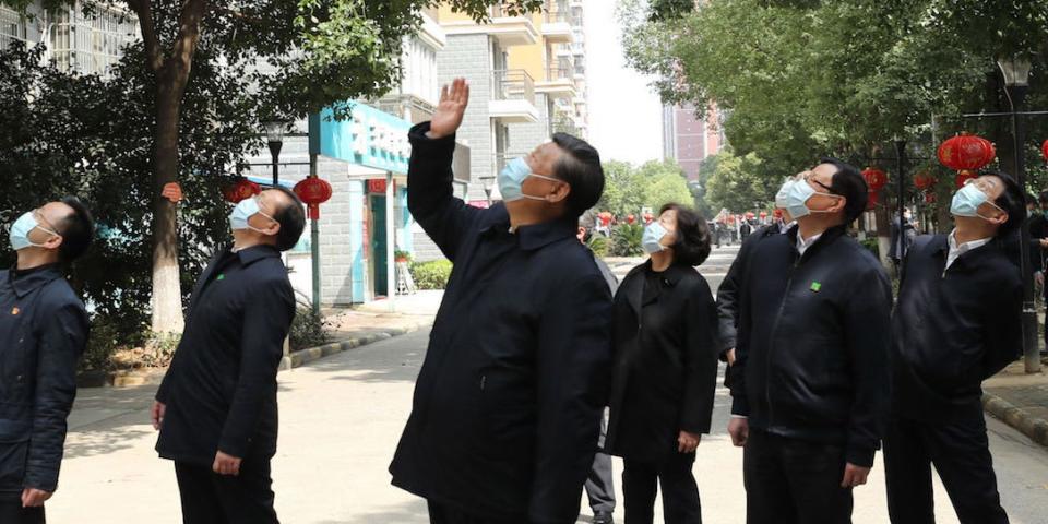 Xi JinPing Wuhan