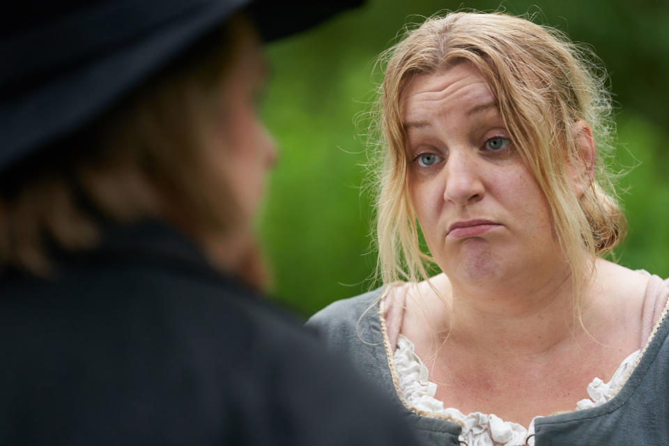 Programme Name: The Witchfinder - TX: n/a - Episode: n/a (No. 3) - Picture Shows:  Thomasine Gooch (DAISY MAY COOPER) - (C) Baby Cow Productions - Photographer: Steve Peskett