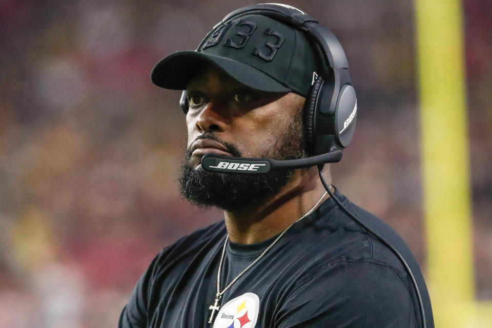 A bizarre late gamble didn't cost the Steelers, who are on pace for the AFC's final playoff spot. (Kevin Abele/Icon Sportswire via Getty Images)