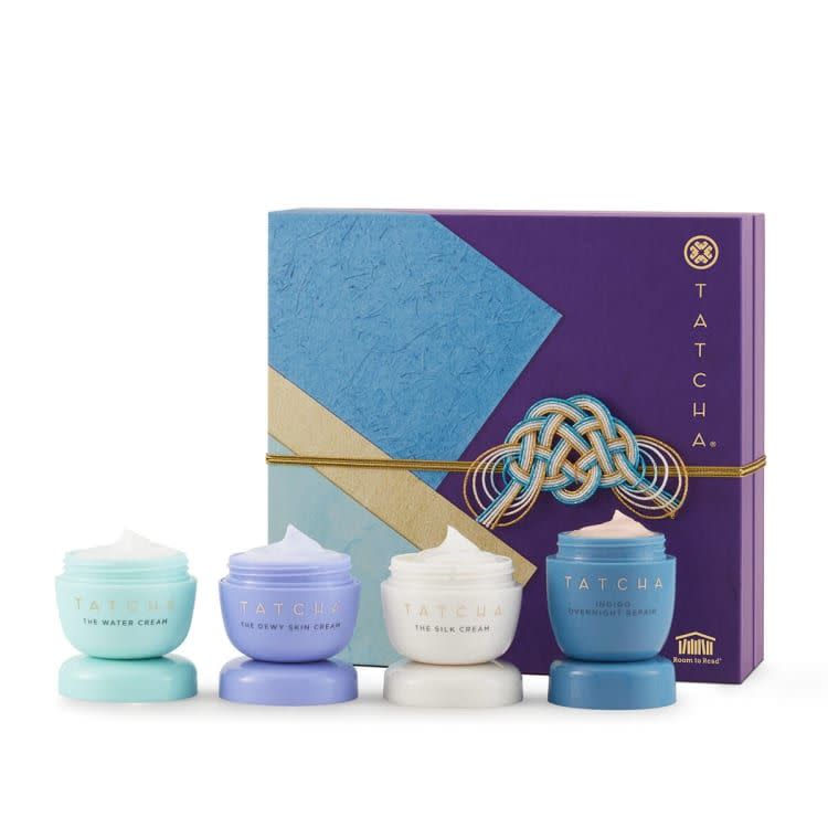 <p><strong>Tatcha</strong></p><p>tatcha.com</p><p><strong>$54.00</strong></p><p><a href="https://go.redirectingat.com?id=74968X1596630&url=https%3A%2F%2Fwww.tatcha.com%2Fproduct%2Fhydration-obento%2FSB10071T.html&sref=https%3A%2F%2Fwww.harpersbazaar.com%2Fbeauty%2Fskin-care%2Fg37611110%2Ftatcha-black-friday-2022-sale%2F" rel="nofollow noopener" target="_blank" data-ylk="slk:Shop Now;elm:context_link;itc:0;sec:content-canvas" class="link ">Shop Now</a></p><p>This four-piece set is the <a href="https://www.harpersbazaar.com/beauty/skin-care/g38056171/best-skin-care-holiday-gift-set/" rel="nofollow noopener" target="_blank" data-ylk="slk:perfect holiday gift;elm:context_link;itc:0;sec:content-canvas" class="link ">perfect holiday gift</a>, since it includes four of Tatcha's deeply hydrating moisturizers to keep their skin looking and feeling supple for months on end.</p>