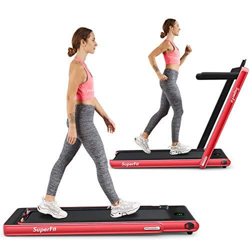 5) Two-In-One Folding Treadmill