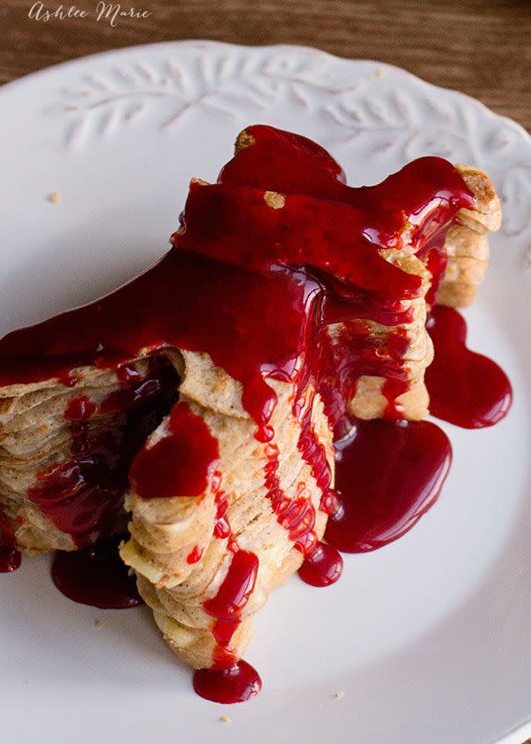 Bloody Mummy Crepe Cake