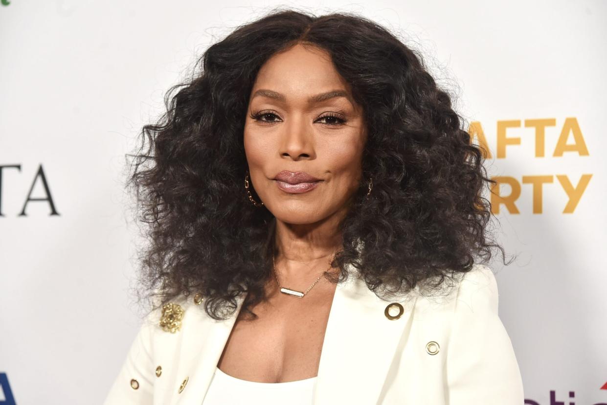 LOS ANGELES, CALIFORNIA - JANUARY 14: Angela Bassett attends The BAFTA Tea Party at the Four Seasons Hotel Los Angeles at Beverly Hills on January 14, 2023 in Los Angeles, California. (Photo by Alberto E. Rodriguez/WireImage)