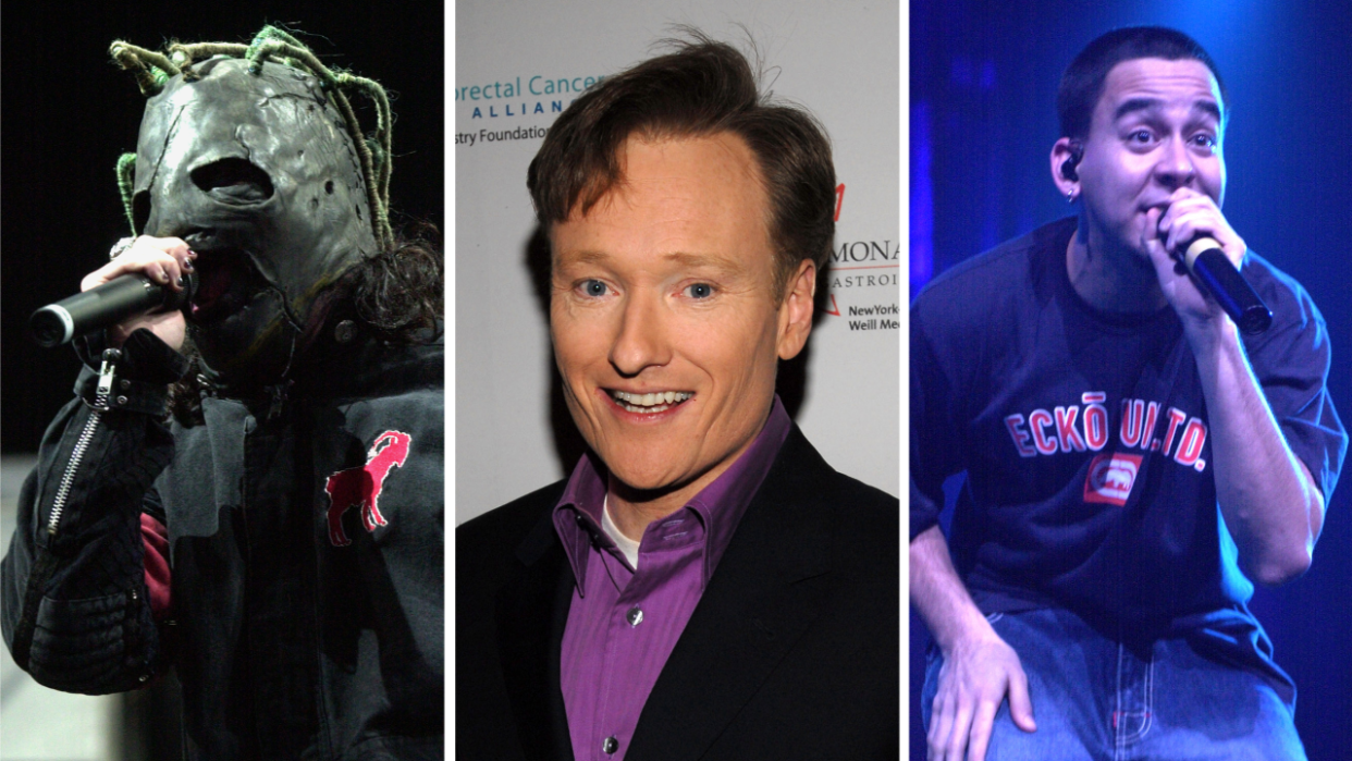  Photos of Corey Taylor, Conan O'Brien and Mika Shinoda 