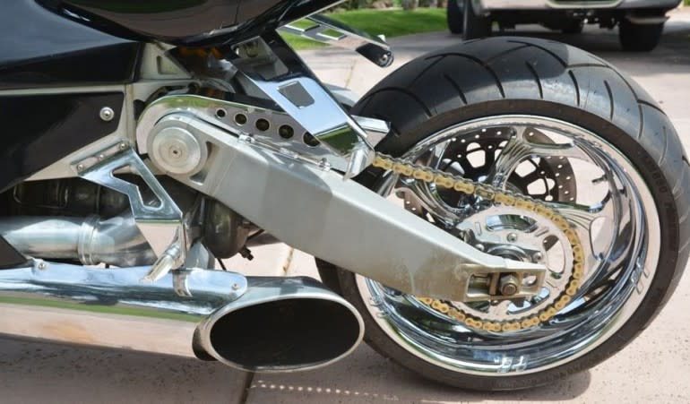 MTT Y2K Turbine Jet Bike - Exhaust