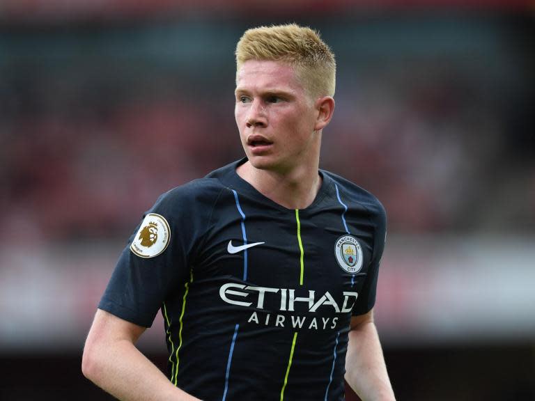 Kevin De Bruyne set for lengthy spell on sidelines after suffering knee injury in Manchester City training