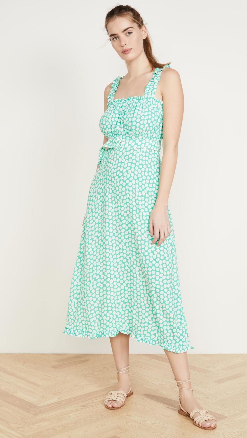 3) Saint Tropez Midi Dress