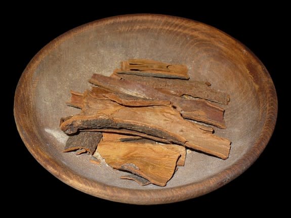 Bark from Cinnamomum verum, which is found naturally in southern India, Sri Lanka and Myanmar; another form of cinnamon comes from Cinnamomum cassia, found naturally in China, Vietnam, Laos and Myanmar. More research is needed to determine the