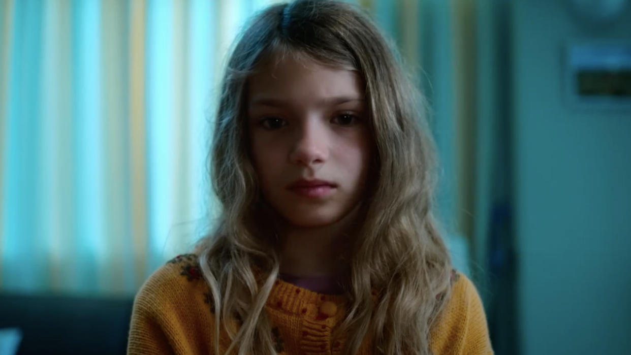  German actress Naila Schuberth in Netflix's Dear Child. 