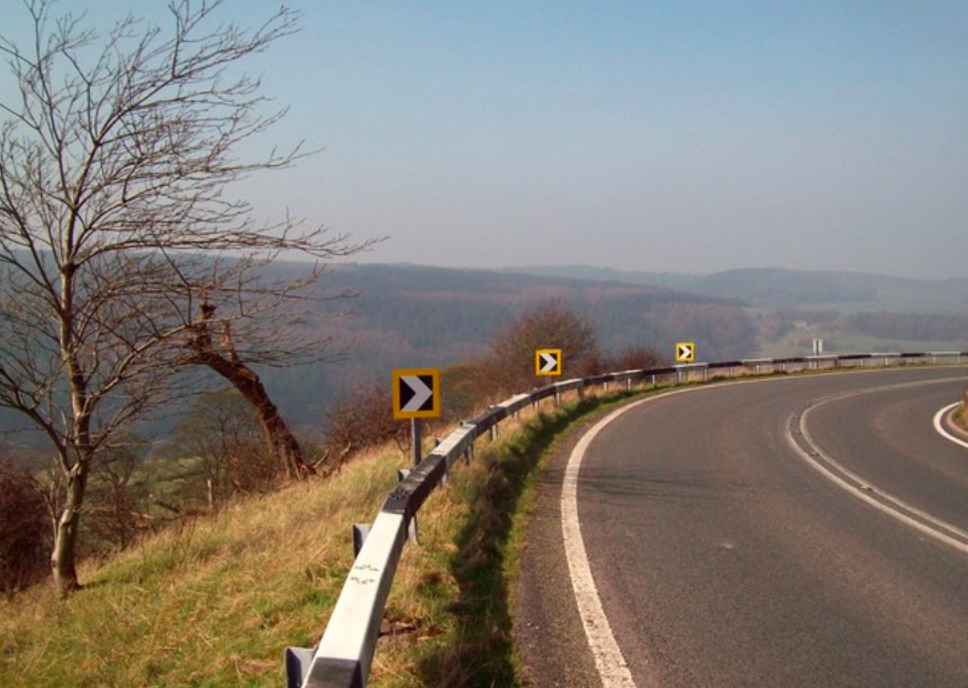 The A5004 from Buxton to Whaley Bridge in Derbyshire is Britain’s most dangerous road (Geograph)