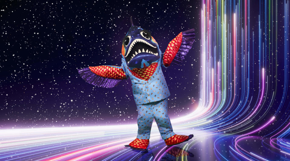 Piranha from “The Masked Singer”