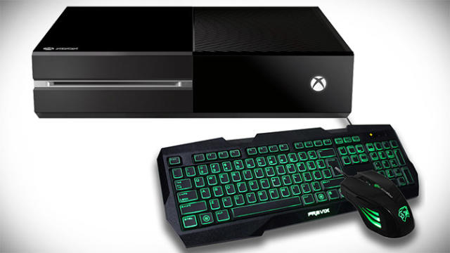 X018 : Le combo clavier/souris arrive bientôt sur Xbox One