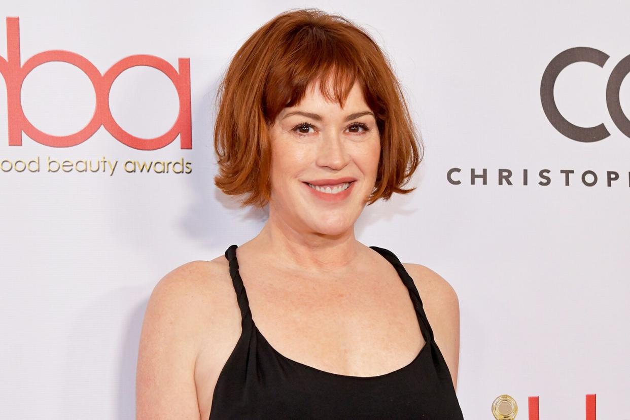 Molly Ringwald attends the 7th Annual Hollywood Beauty Awards at Taglyan Complex on March 19, 2022 in Los Angeles, California.