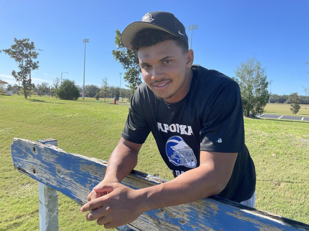 Apopka defensive end Kaven Call was the first member of UCF's 2023 recruiting class, committing on Christmas Day last year.