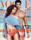 <p>Alia and Siddharth’s beach photo shoot for the Vogue cover created quite a stir. Be it Alia’s steamy hot bikini or Sidharth’s chiselled body, this cover just screams sexy. </p>