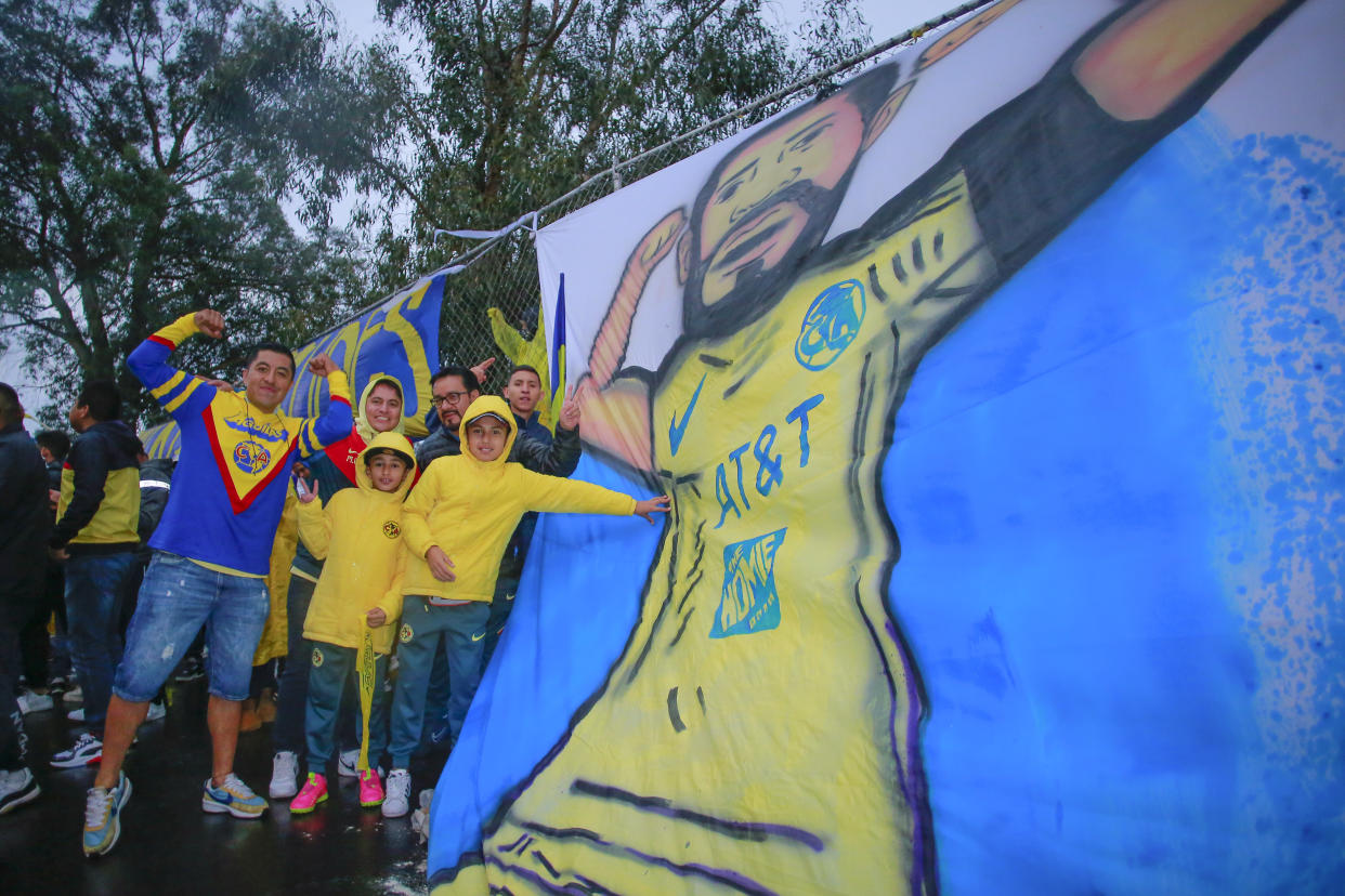 La afición del América celebró que Tigres fuera campeón de la Liga MX (Foto de: Mauricio Salas/Jam Media/Getty Images)