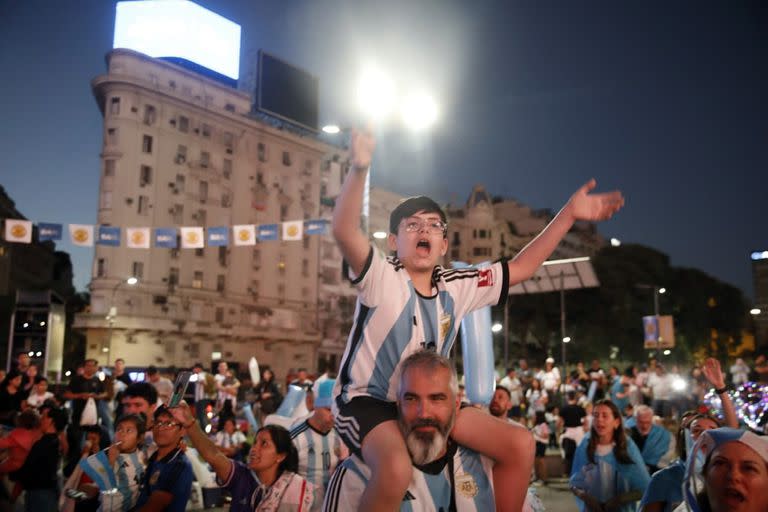 Banderazo en el Obelisco