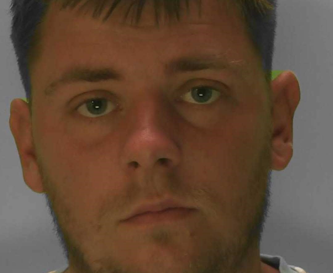 Reece Page was jailed at Lewes Crown Court on Friday. (swns)