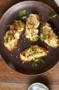 <p>With Asian-fusion flavors, these crispy toasts pack a lot of punch in an appetizer-sized bite.</p><p><em><a href="https://www.goodhousekeeping.com/food-recipes/easy/a35162/gingery-shrimp-toasts/" rel="nofollow noopener" target="_blank" data-ylk="slk:Get the recipe for Gingery Shrimp Toasts »;elm:context_link;itc:0;sec:content-canvas" class="link ">Get the recipe for Gingery Shrimp Toasts »</a></em></p>